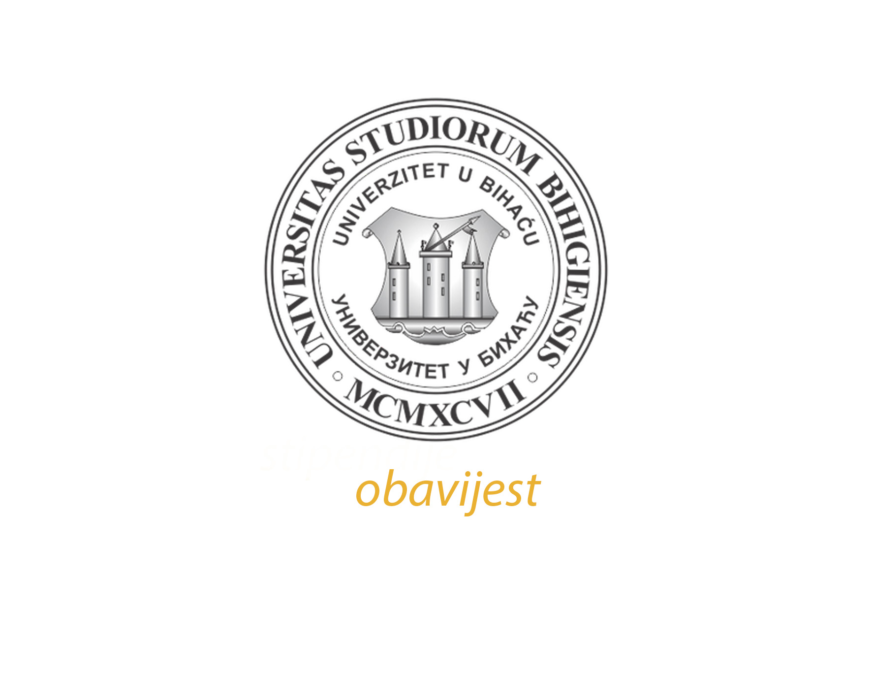 Obavijest Univerziteta u Bihaću